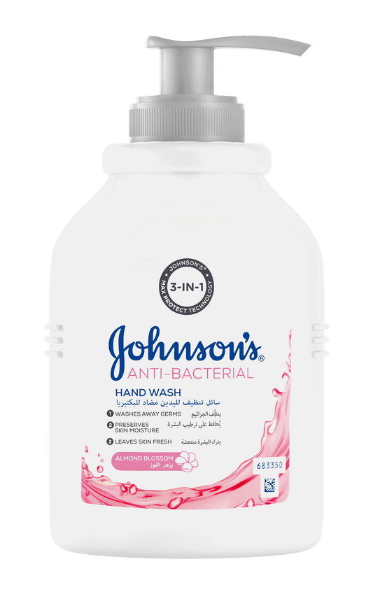 Johnson's Hand Wash Anti-Bacterial Almond Blossom