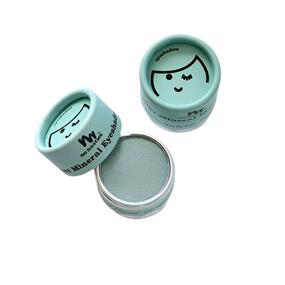 No Nasties - Minty Green Eco Natural Kids Makeup Pressed Powder