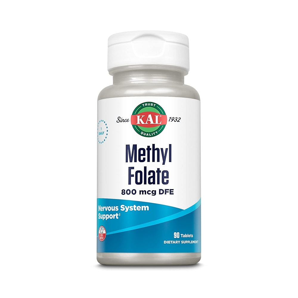 KAL Methyl Folate 800 Mcg 90 Tablets