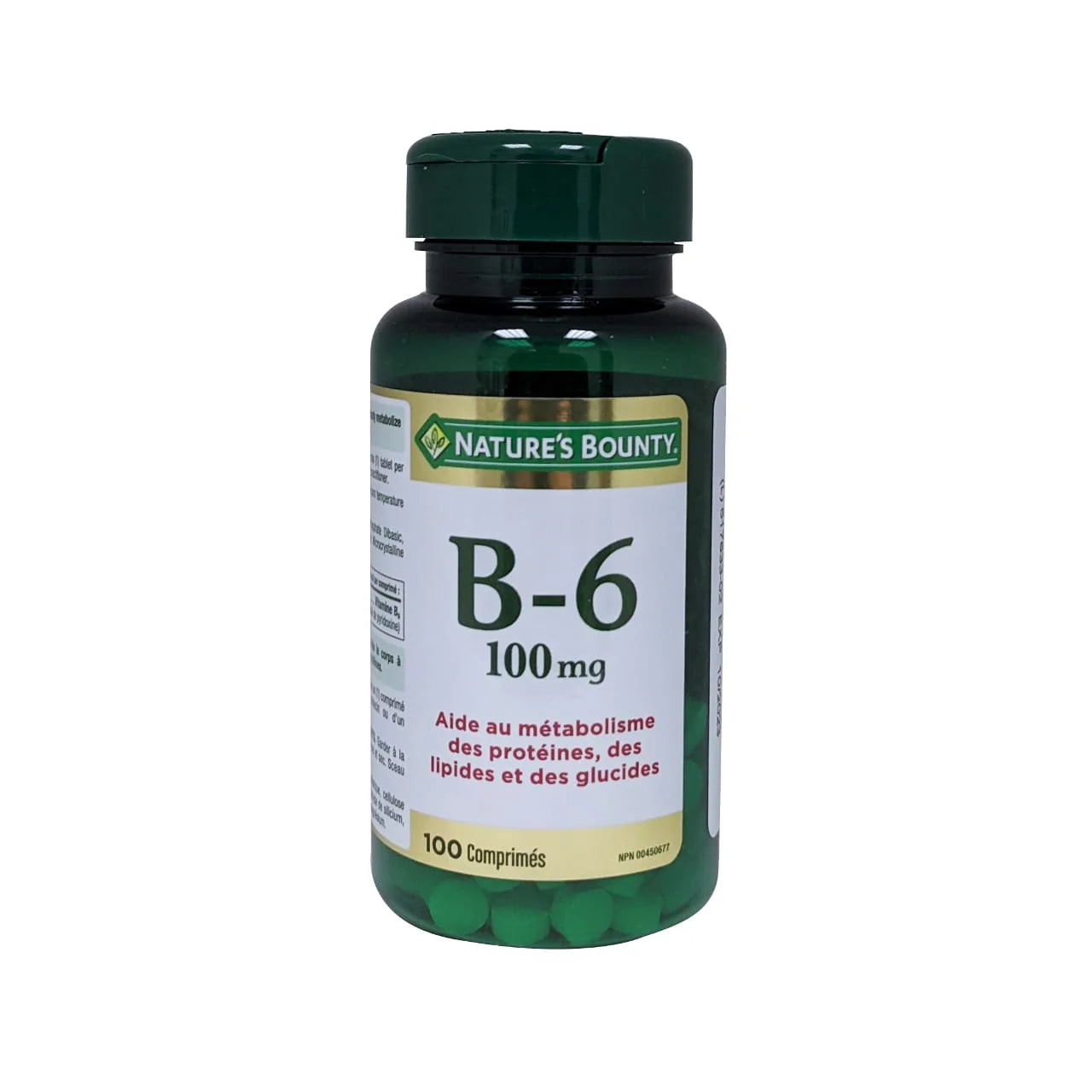 Nature's Bounty Vitamin B-6 100 Mg - 100 Tablets