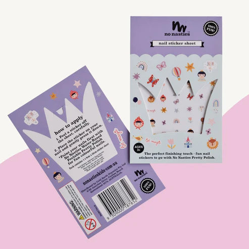 No Nasties - Kids Nail Stickers Mixed Design