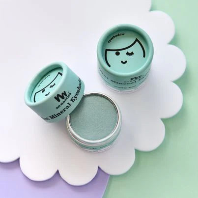 No Nasties - Minty Green Eco Natural Kids Makeup Pressed Powder