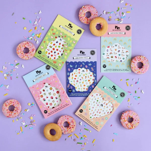 No Nasties - Kids Nail Stickers Mixed Design
