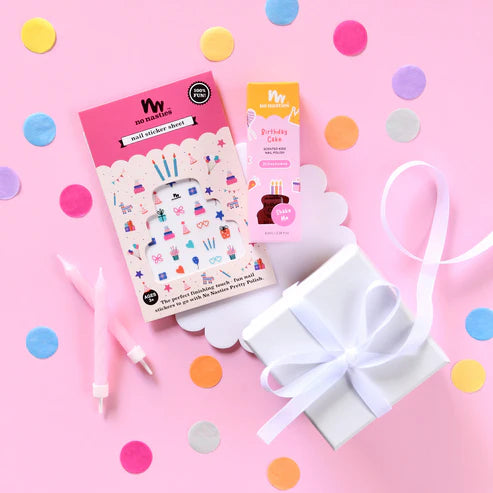 No Nasties - Kids Nail Stickers Mixed Design