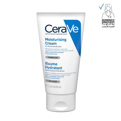 Cerave Moisturizing Cream for Dry Skin with Hyaluronic Acid 50 ML