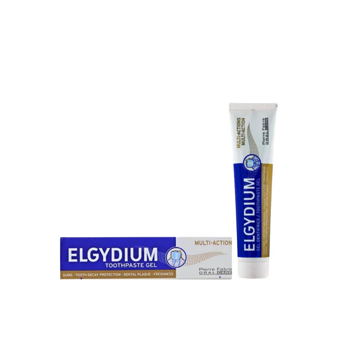 Elgydium Multi-Action Toothpaste 75 mL – Remineralizes Enamel ...