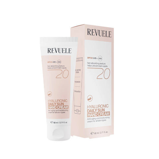 Revuele Hyaluronic Daily Sun Hand Cream SPF20 80 ML