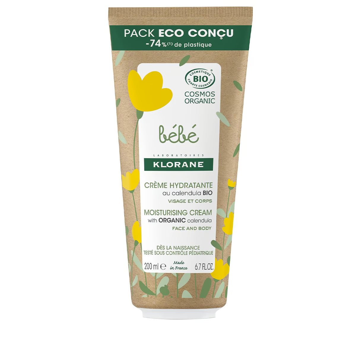 Klorane Baby Moisturizing Cream with Vitamins 200ML