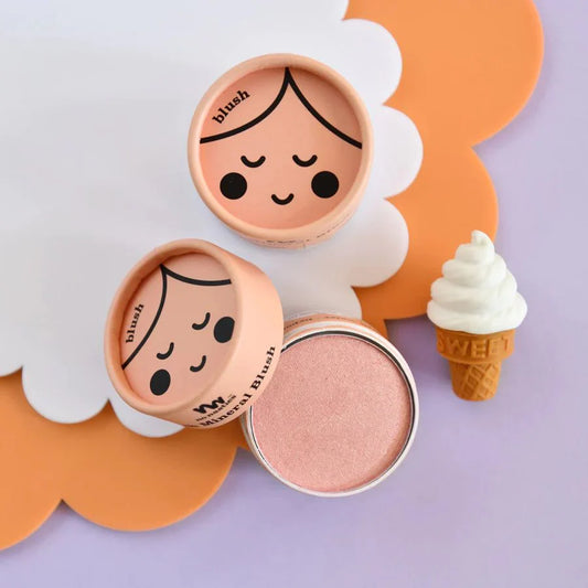 No Nasties - Shimmery Peach Blush Loose Powder