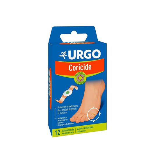 Urgo Coricide Corns Dressings with Salicylic Acid - Pack of 12