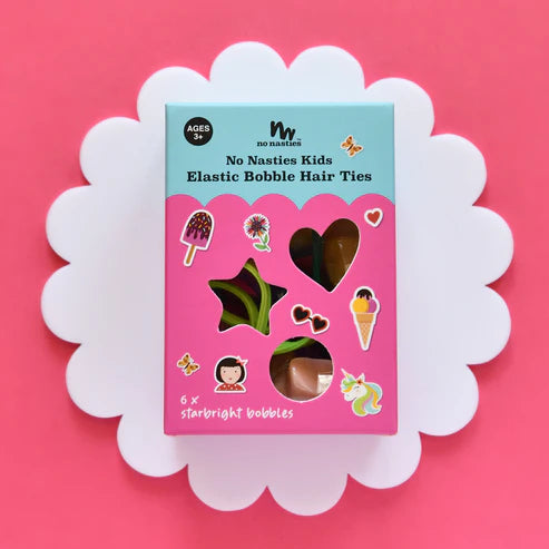 No Nasties - Star Bright Bobbles Elastics Set