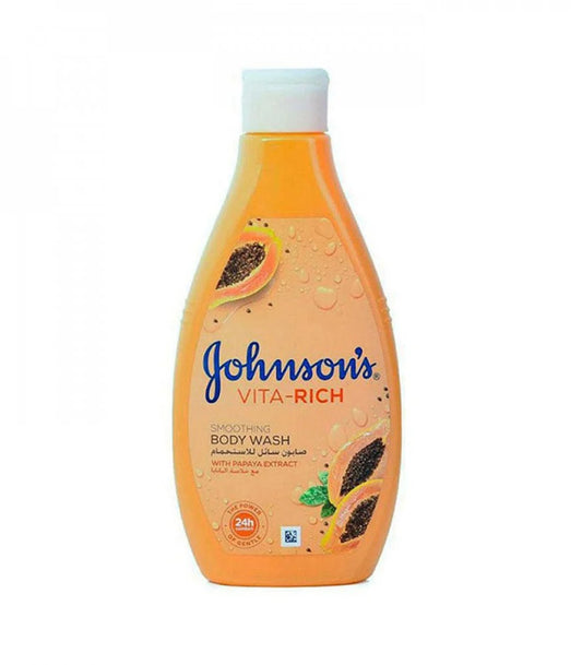 Johnson's Vita-Rich Smoothing Body Wash with Papaya Extract