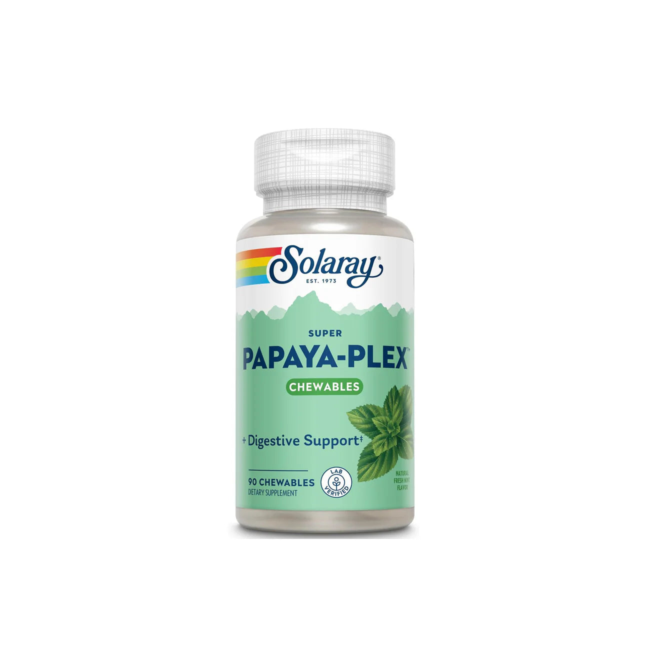 Solaray Super Papaya Plex 90 Chewables