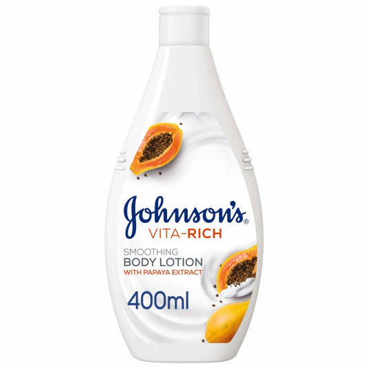 Johnson's Body Lotion Vita-Rich Smoothing Papaya