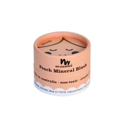 No Nasties - Peach Blush Eco Natural Kids Makeup Pressed Powder