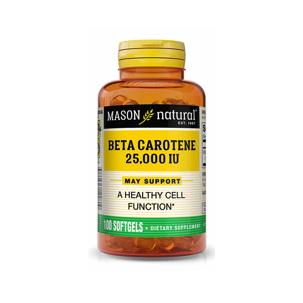 Mason Beta Carotene 25,000 IU-100 softgels