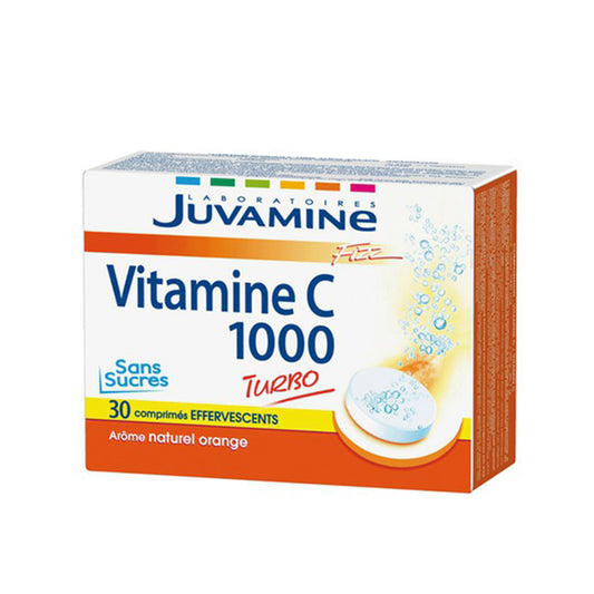 Juvamine Vitamin C 1000 mg-30 Effervescent Tablets