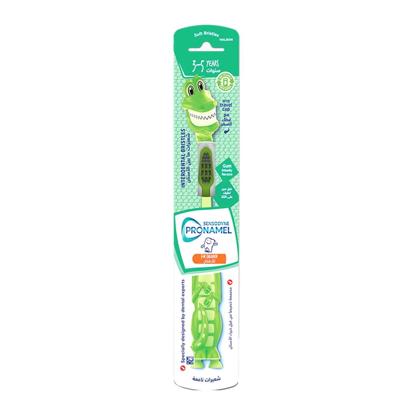 Sensodyne Toothbrush Pronamel for Child - Crocodile 3-5 Years