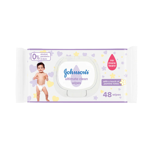 Johnson's Baby Ultimate Clean Wipes 48's