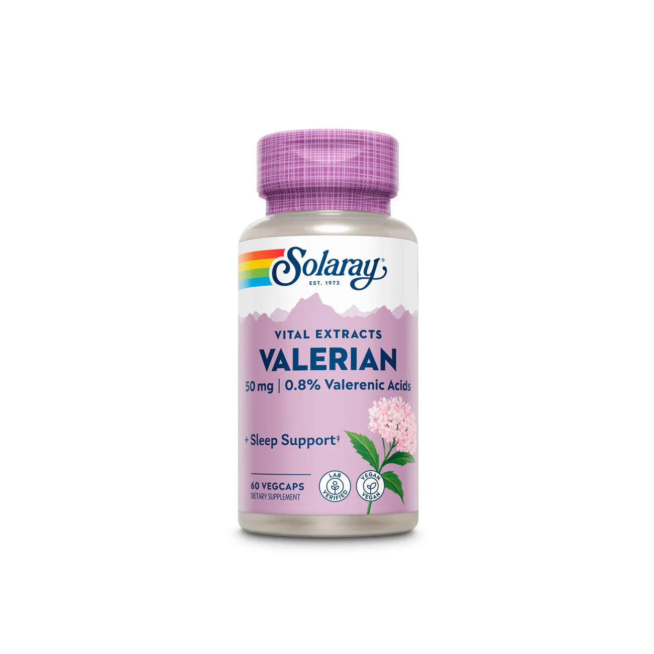 Solaray Valerian Root Extract 50mg 60 Capsules