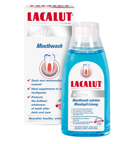 Lacalut White Mouthwash 300 ML
