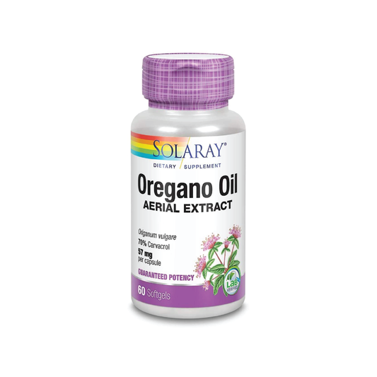Solaray Oregano Oil 57mg 60 Capsules