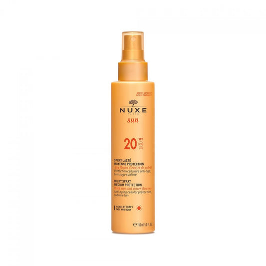 Nuxe – Face and Body Spray SPF 20 UVA-UVB