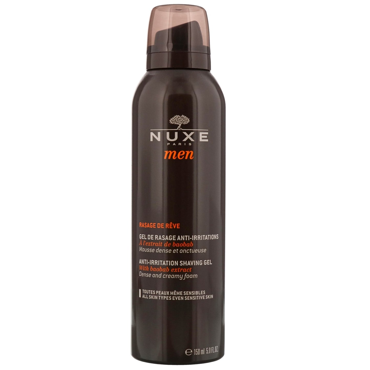 Nuxe Men – Rasage De Reve Gel De Rasage Anti-Irritations 150ML