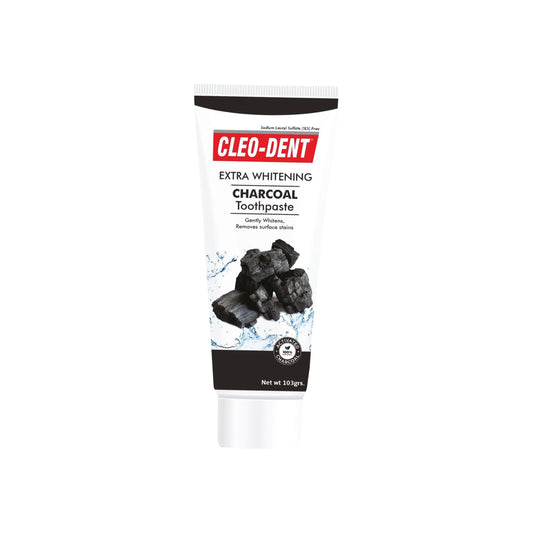Cleo-Dent Extra Whitening Charcoal Toothpaste 75 ML