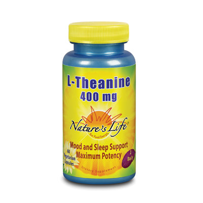 Nature's Life L-Theanine 400 Mg – 60 Capsules