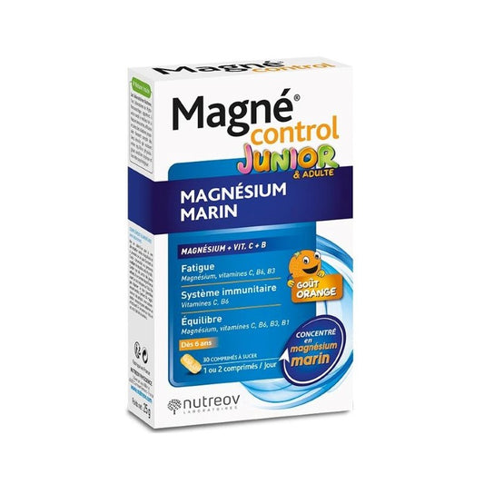 Nutreov Magné Control Junior & Adult-30 Suckable Tablets
