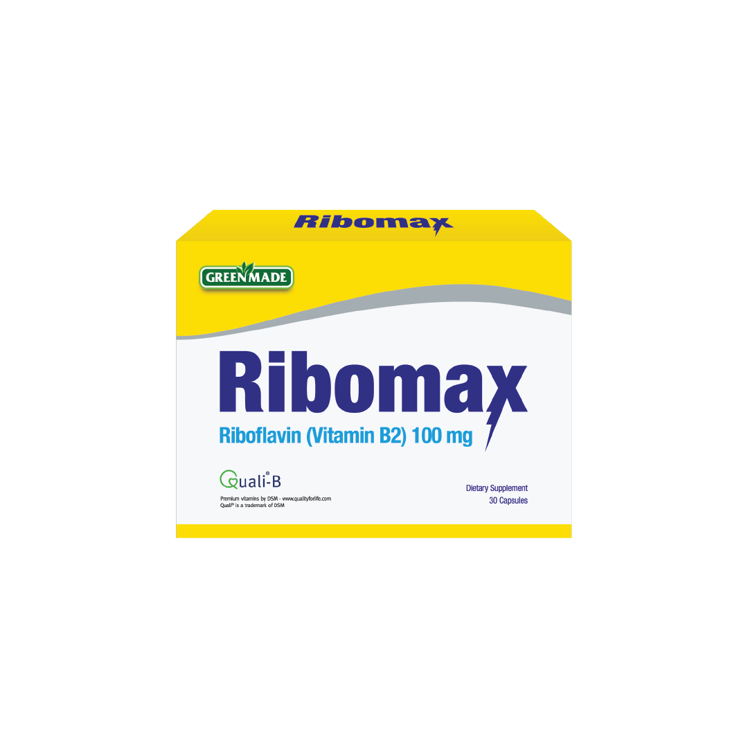 Tab Ribomag Green Made Ribomax 100mg 30 Capsules – Nicolas Care