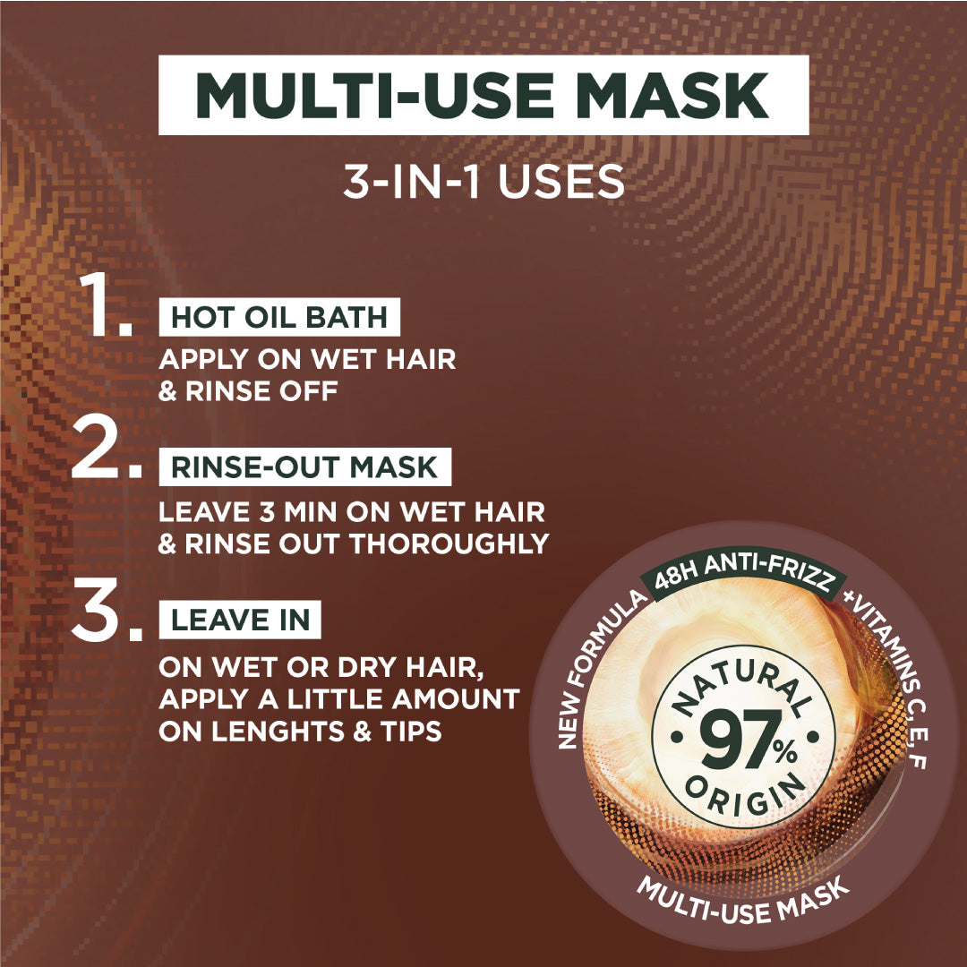 Ultra Doux Coconut Hair Food 3-in-1 Mask 390 ML