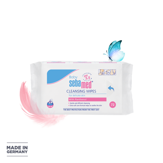 Sebamed Baby Cleansing Wipes 2x72 Wipes