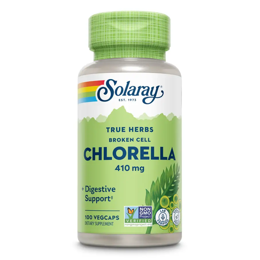 Solaray Chlorella 410 Mg - 100 Vegcaps