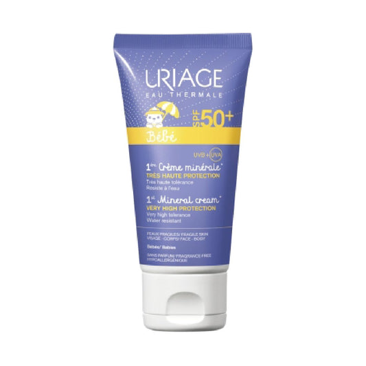 Uriage Baby 1st Mineral Cream Spf 50+ 50 ML