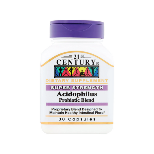 21st Century Acidophilus Probiotic Blend 30 Capsules