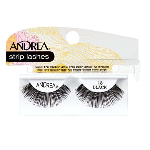 Andrea Strip Lash 18 Black