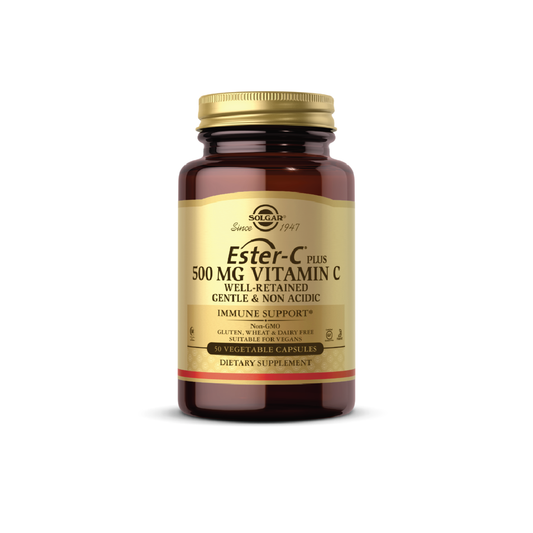 Solgar Ester-C Plus 500 Mg Vitamin C 50 Vegetable Capsules