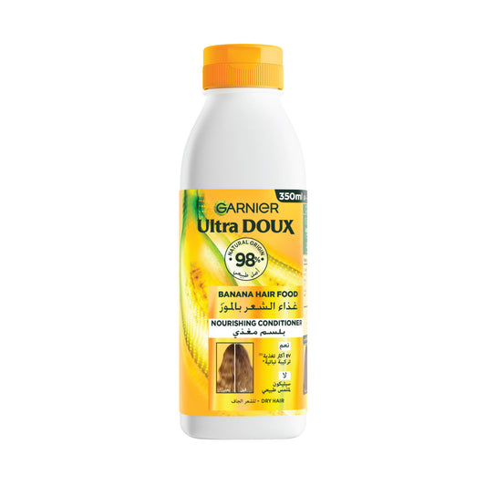 Ultra Doux Banana Vegan Hair Food Conditioner For Dry Hair 350 ML