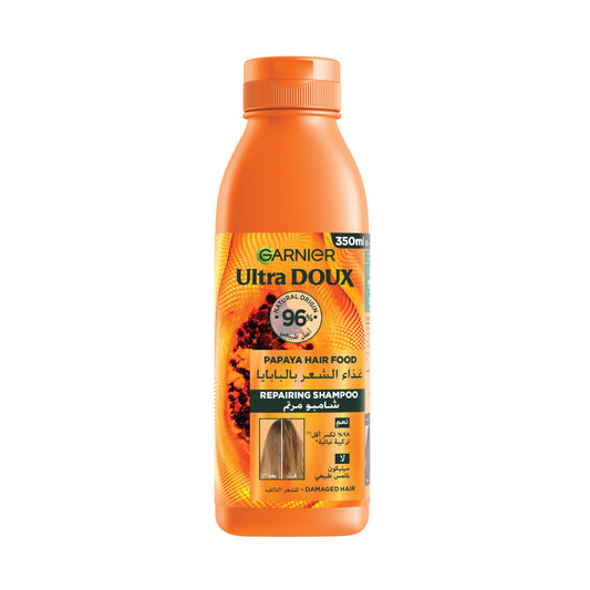 Ultra Doux Papaya Vegan Hair Food Shampoo For Damaged Hair 350 ML