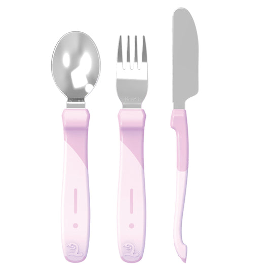 Twistshake Learn Cutlery Stainless Steel