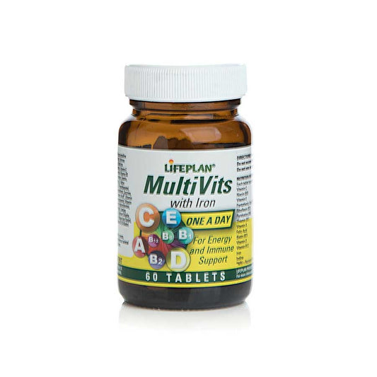 Lifeplan Multivitamins With Iron - 60 Tablets