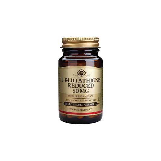 Solgar L-Glutathione 50MG 30 Vegetable Capsules