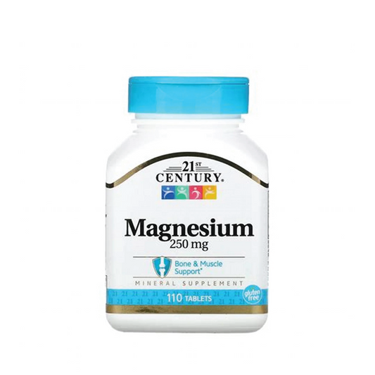 21st Century Magnesium 250 Mg 110 Capsules