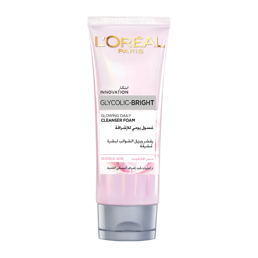 L’Oreal Paris-Glycolic Bright Glowing Daily Cleanser Foam 100ml
