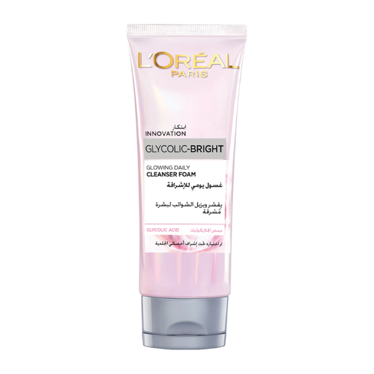 L’Oreal Paris-Glycolic Bright Glowing Daily Cleanser Foam 100ml
