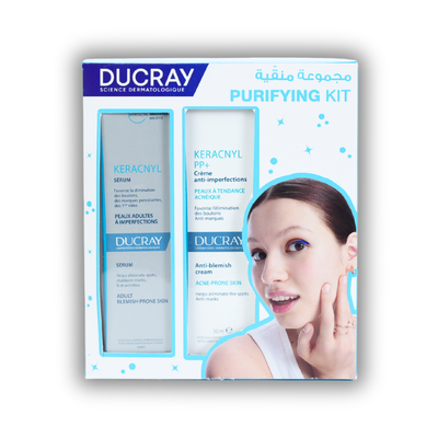 Ducray Keracnyl PP Anti-Blemish Soothing Cream 30ML + Ducray Keracnyl Serum 30ML