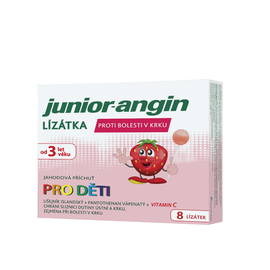 Junior-Angin Lollies for Children - 8 Lollies