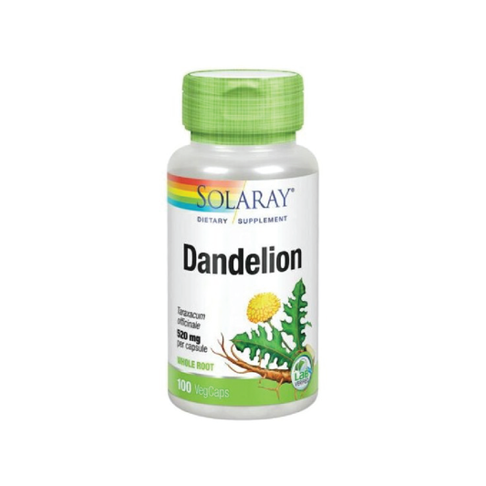 Solaray Dandelion 520mg 100 Capsules
